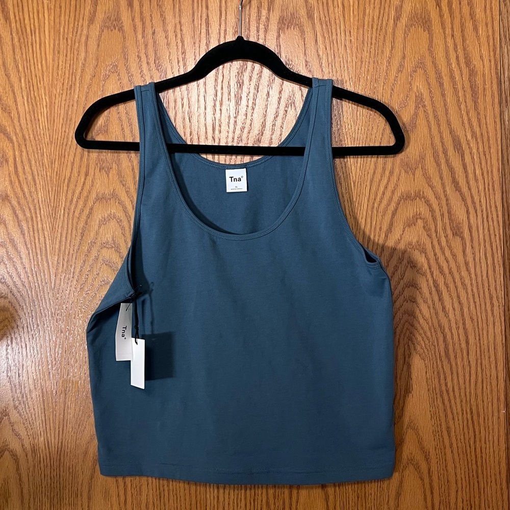 NWT TNA by Aritzia Chill Bergman Tank in shade “Outerspace”